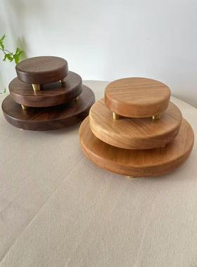 采购产品北美黑胡桃矩形底座装饰品，手工艺品，花瓶，佛像，奇怪