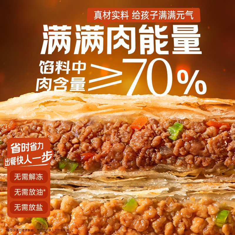 糖师爷安格斯黑椒牛肉馅饼儿童早餐半成品速冻烧饼空气炸锅加热即,淘宝优惠券,粉丝福利购,淘宝优惠卷