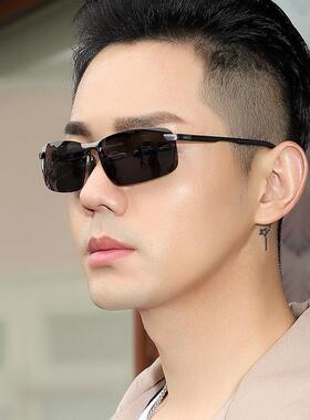 开 车专用太阳眼镜太阳眼镜男士眼镜钓鱼看漂日夜两用变色眼睛偏