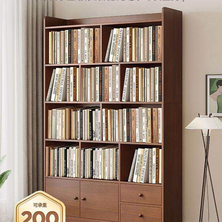 h^Jh^J办公室书架落地置物架靠墙家用柜子收纳储物柜客厅简易展示,淘宝优惠券,粉丝福利购,淘宝优惠卷