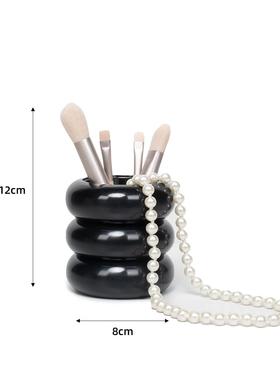 覆古小香风梳妆台摆件套装组合样板间卧室衣帽间搭配展示软装饰品