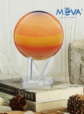 美国mova黑科技自转地球仪星球模型木星行星悬浮小玩意天体摆件