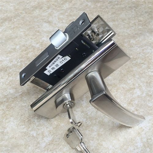 高利房门锁卫生间门锁APK锁体双舌多功能上提反锁孔距110mm - 图2