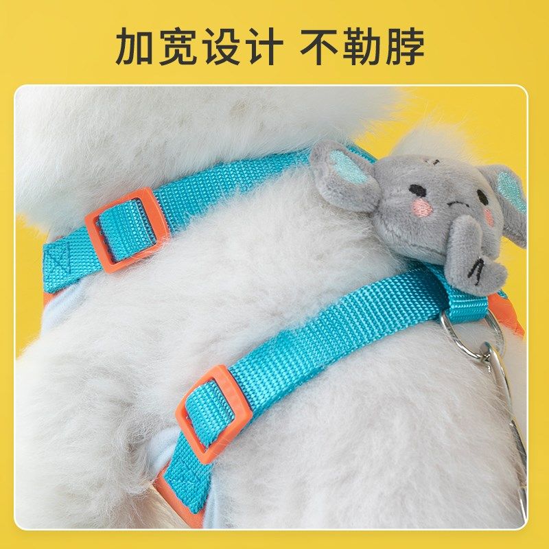猫咪牵引绳溜猫绳可爱鸭子透气胸背防挣脱外出专用可调节宠物用品,淘宝优惠券,粉丝福利购,淘宝优惠卷