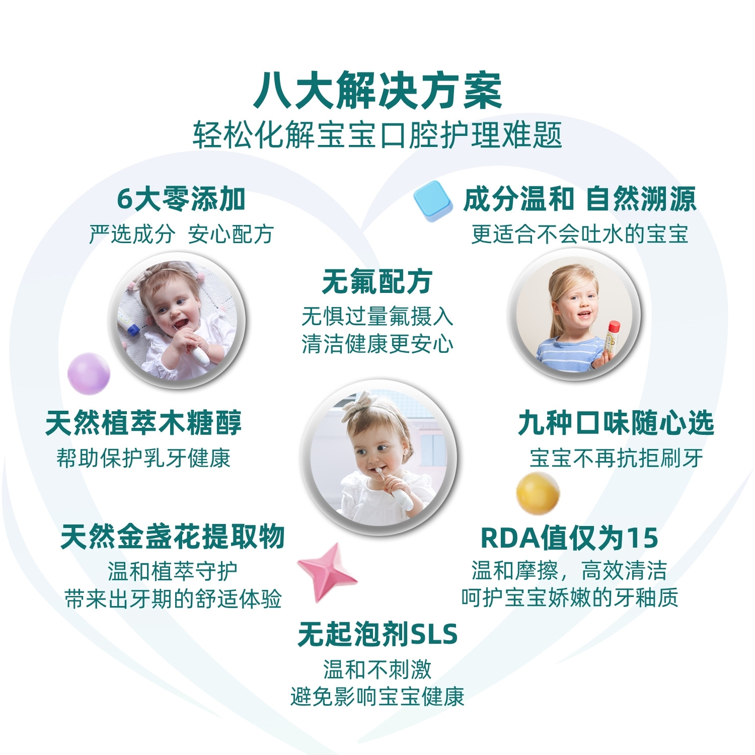 低龄萌娃呵护款无氟牙膏JackNJill天然有机误吞无忧宝宝婴幼儿