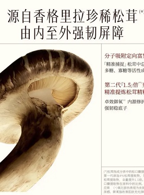 稀物集松茸菌菇精华水乳官方正品