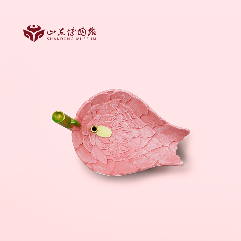 山东博物馆文创 粉彩秋操杯香插冰箱贴 高颜值纪念品旅游伴手礼