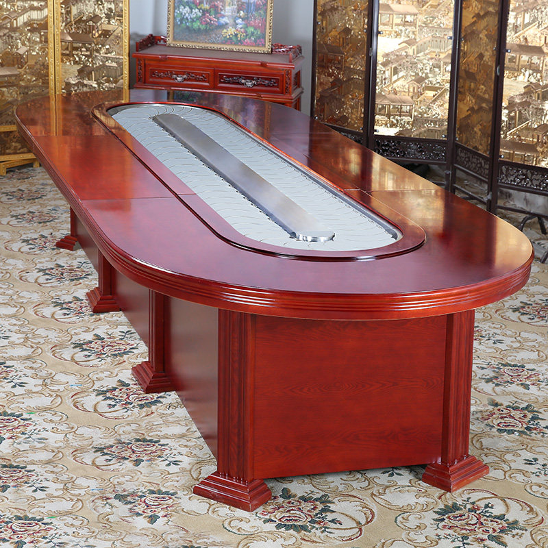 椭圆电动餐桌 条形电磁炉火锅桌 回转传送带旋转桌 小火锅长方形,淘宝优惠券,粉丝福利购,淘宝优惠卷