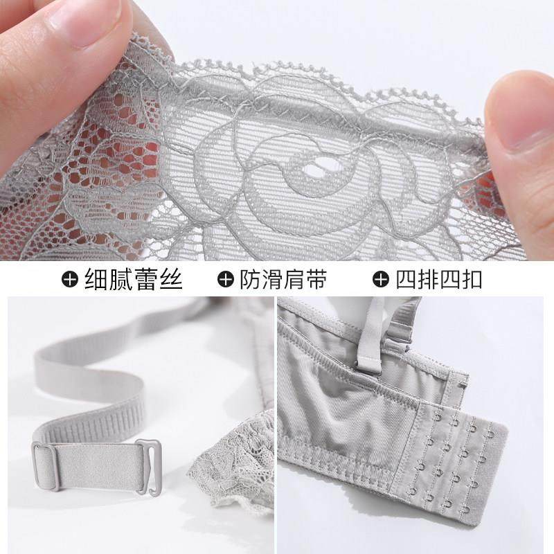 大胸显小胸内衣全罩杯薄款有钢圈无海绵胖mm大码显胸小超薄文胸罩,淘宝优惠券,粉丝福利购,淘宝优惠卷