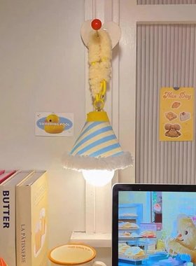 小夜灯床上卧室睡眠灯可爱氛围台灯宿舍好物房间装饰悬挂床头灯X