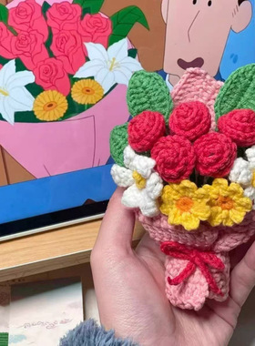diy新手毛线编织广志送美伢同款