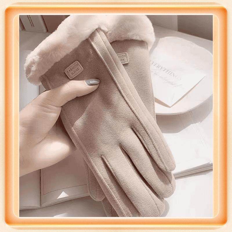 秋冬季手套女加绒加厚保暖学生骑行防寒开车防冻触屏手套,淘宝优惠券,粉丝福利购,淘宝优惠卷