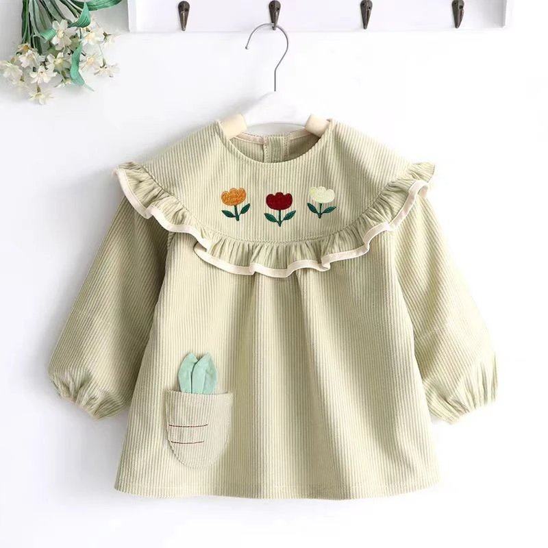 安可拉红宝宝罩衣防水防脏儿童护衣女孩围裙婴儿女童围兜吃饭衣,淘宝优惠券,粉丝福利购,淘宝优惠卷