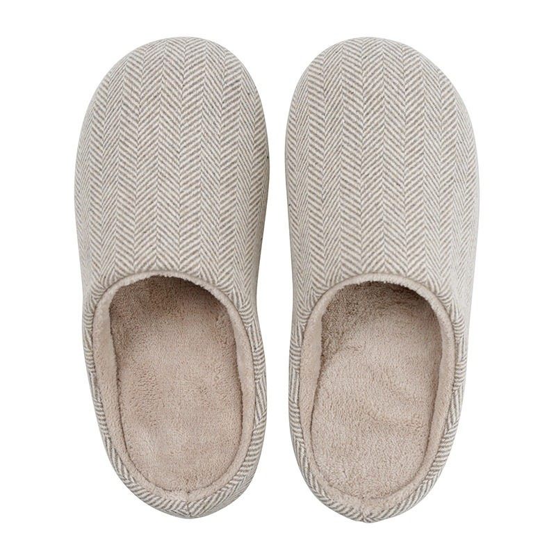 日式秋冬季新款素色居家室内木地板防滑男女情侣羊毛呢保暖棉拖鞋,淘宝优惠券,粉丝福利购,淘宝优惠卷