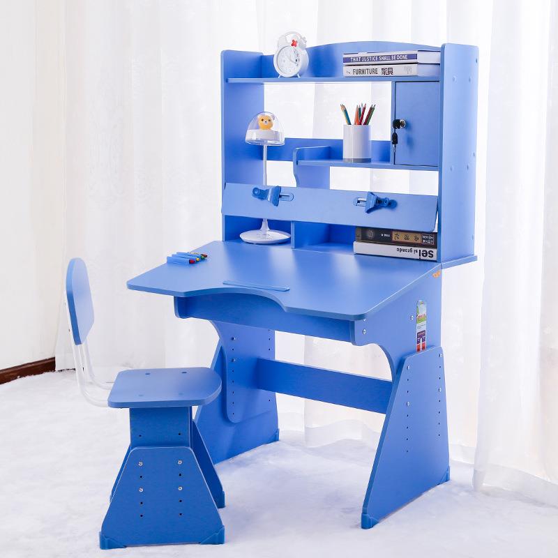 Children's study table writing table for primary school students boys and girls home liftable children's desk and chair desk and chair set