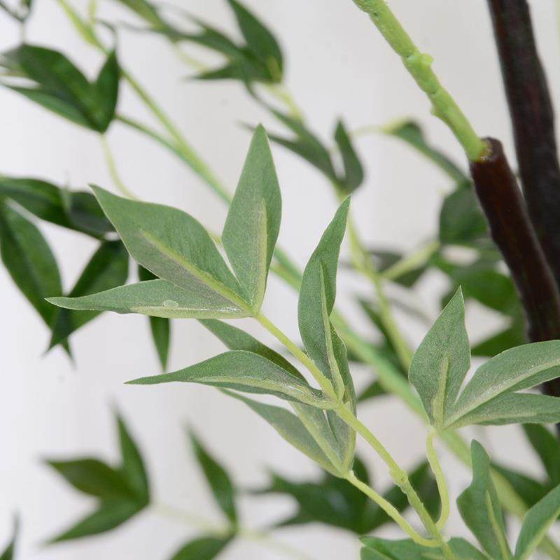 仿真绿植南天竹盆栽北欧风家居摆件工作室植物盆景仿真南天竹,淘宝优惠券,粉丝福利购,淘宝优惠卷