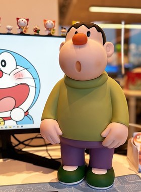 胖虎装饰客厅玄关桌面小摆件大手办卡通装饰品电视柜酒柜家居乔迁