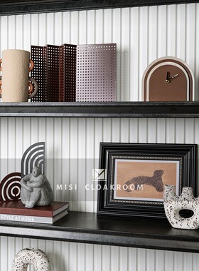 艺术几何喷点岩砂陶瓷花瓶北欧简约家居样板间客厅插花电视柜摆件