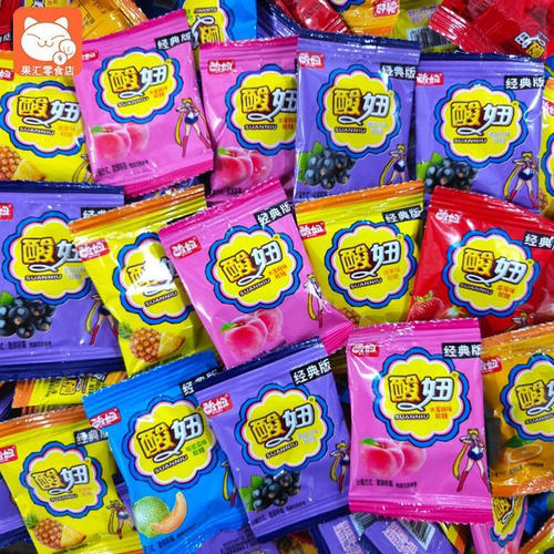 酸妞软糖8090儿时怀旧小零食多种口味酸甜可口解馋Q弹美味酸爽 - 图3