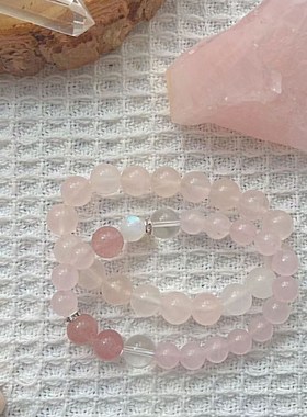 专业一对一定制天然多宝水晶手链女幽灵发晶情侣貔貅手串男私人订