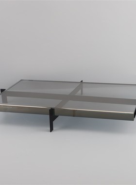 欧式水晶金属托盘摆件样板房售楼部书房客厅餐厅厨房X桌面玄关饰