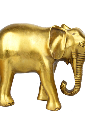 铜大象摆件铜象象吸水象一对宅店铺开业礼品礼物