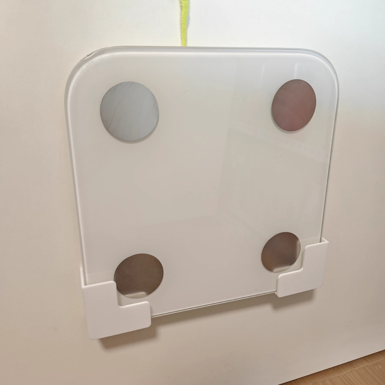 【上墙神器】体重秤支架壁挂式免打孔收纳挂架适用小米华为体脂秤 - 图0