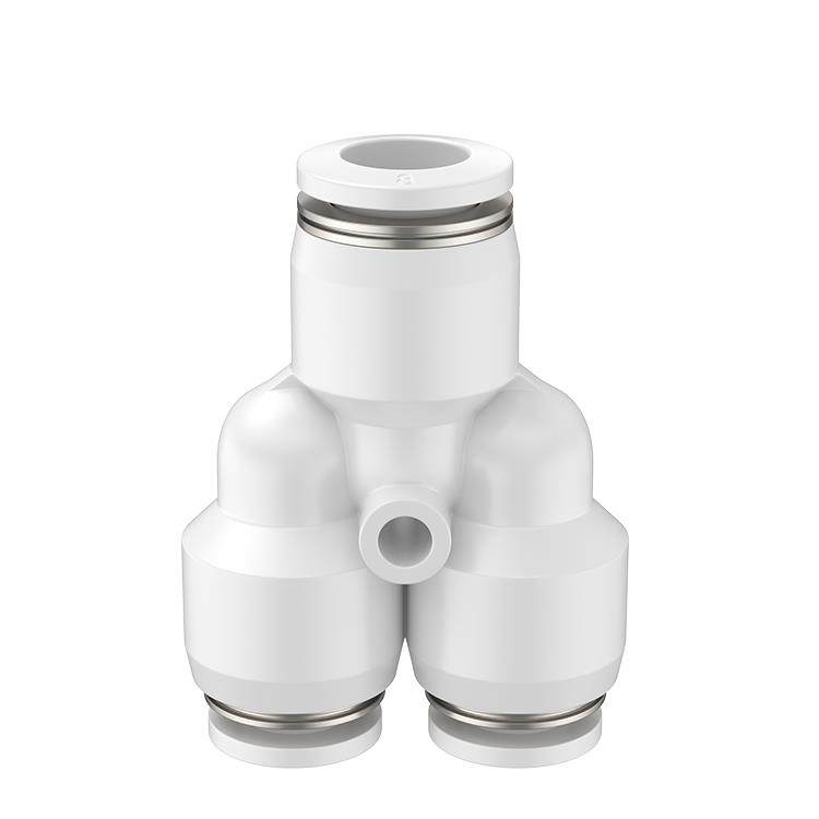 气动8mm快速接头PU直通PG PEG PW变径PE PY三通气管快插4 6 8 10 - 图3