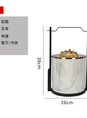 新中式提盒首饰盒样板房收纳盒家居客厅玄关茶几软装饰品茶室摆件