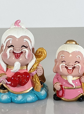 红娘月下老人月老星君小神像摆件送男女朋友同事闺蜜创意可爱礼物