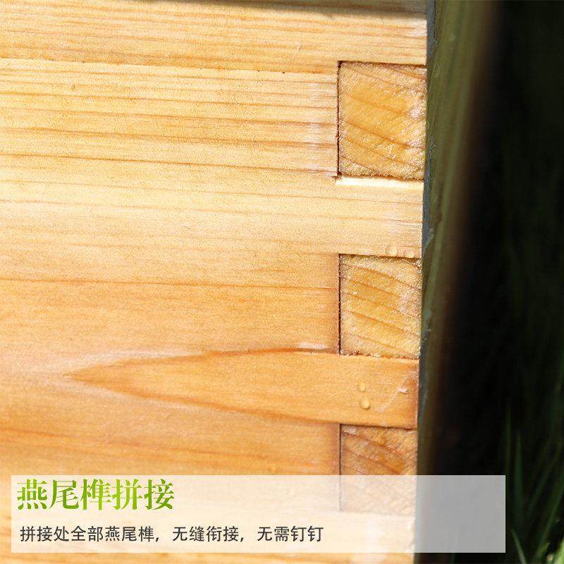 蜂箱中蜂标准十框箱双王箱蜜蜂箱煮蜡箱标准杉木养蜂工具蜂箱包邮,淘宝优惠券,粉丝福利购,淘宝优惠卷