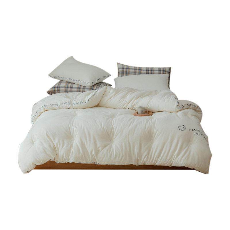 A类全棉大豆纤维被芯 秋冬加厚保暖棉被纯棉春秋被夏被学生被子,淘宝优惠券,粉丝福利购,淘宝优惠卷
