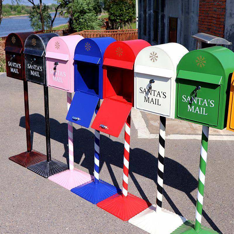 复古铁艺报箱心信925语信箱意见箱室外防雨挂墙带锁大号箱家邮用,淘宝优惠券,粉丝福利购,淘宝优惠卷