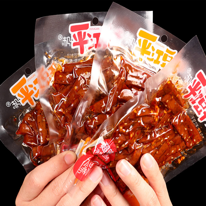 湖南平江思乡山柴火干豆干辣条零食豆腐干酱干辣味食品休闲小吃