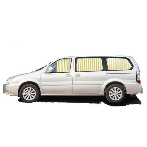 东风F600行L加长版汽车窗F600短版隔热提花布遮风帘阳帘504双轨 - 图3