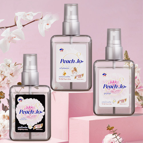 PEACH JO+泰式芍药盛开扁桃仁奶香氛喷雾无酒精除味喷雾淡香留香 - 图1