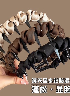 满天星齿梳发箍女显脸小头箍发饰