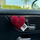 Car plush love ornaments car interior ornaments