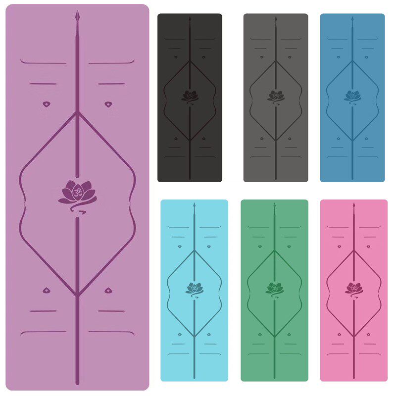 工厂店瑜伽垫防滑纯天然橡胶土豪垫俞加垫子家用女男士健身瑜珈垫 - 图3