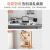 Hole board solid wood wall shelf wooden wall hanging bookshelf partition storage rack hanging board wall