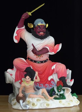 钟馗祖师爷门神终南山赐福镇宅圣君神像家用供奉摆件道家俗神除灾