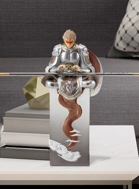 孙悟空摆件斗战胜佛鱼缸茶宠桌面车内中式国风装饰品齐天大圣模型