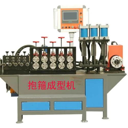 全自动抱箍机高速抱箍成型机数控扁铁抱箍机全自动管卡机抱箍设备 - 图3