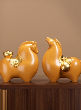 2026马年新款创意高级招财摆件