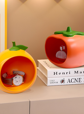 柿柿如意入户钥匙收纳玄关摆件