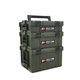 Junlang hand-portable stacked tool box multi-layer combination electrician woodworking auto repair car stacked embedded hardware storage box