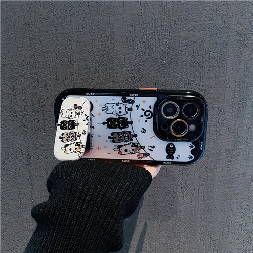 可爱晾衣杆小猫新款适用苹果16Pro手机壳iPhone17max18小米15华为mate70p60k80荣耀200reno14nova13findx8s20 - 图3