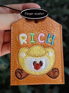 fingerstudio原创周边御守刺绣