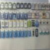 Upper wall hole board display rack hanging board universal hole board household hanger multi-functional boutique jewelry storage shelf