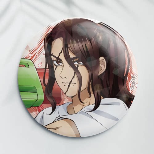 石纪元动漫周边水枪快闪8月大阪场系列吧唧徽章千空羽京狮子王司 - 图2